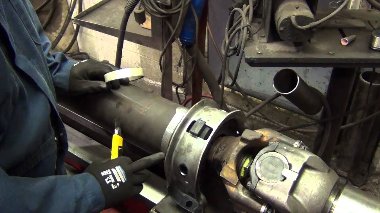Build your own RVHauler -Step16- Straighten & Balance a Driveshaft