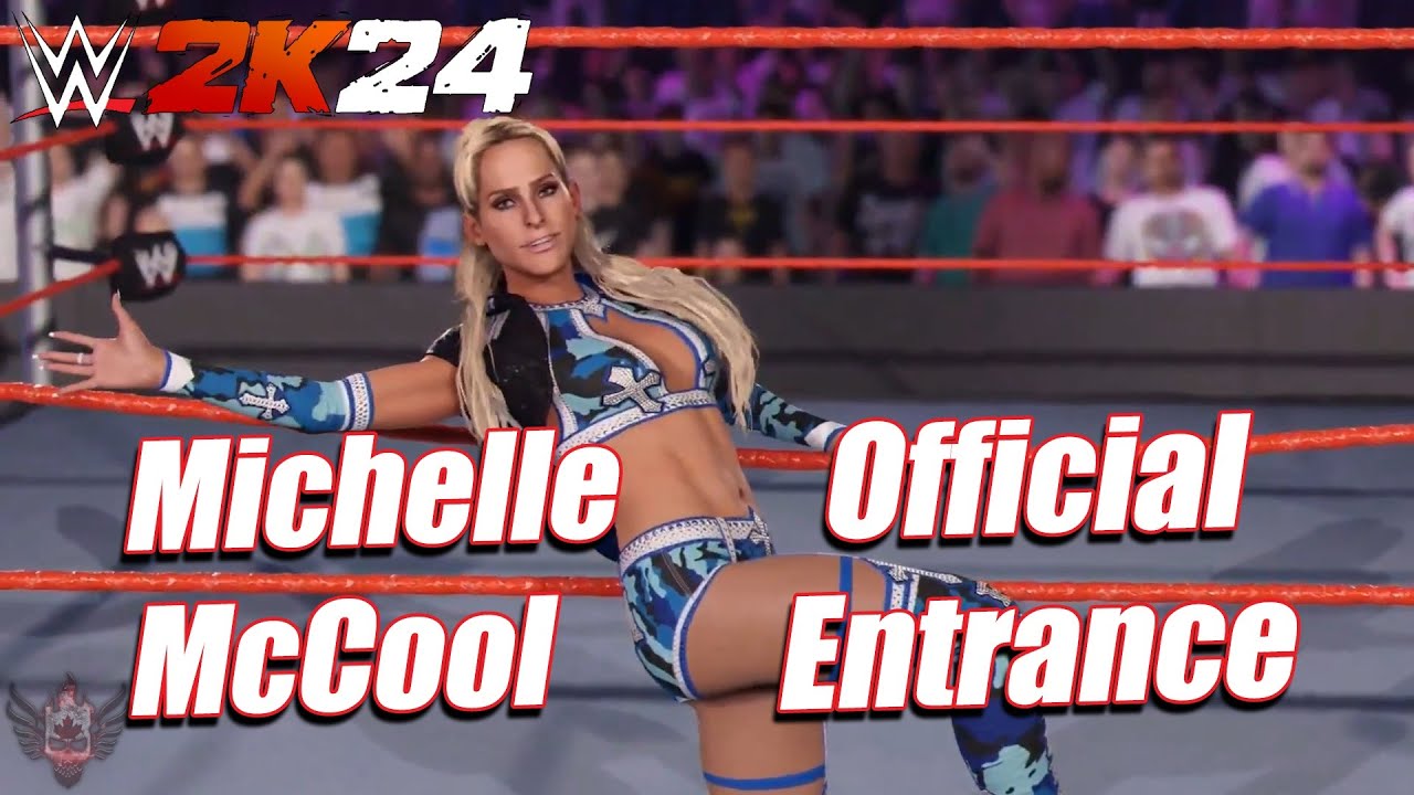 WWE 2K24 DLC: Michelle McCool Official Entrance!
