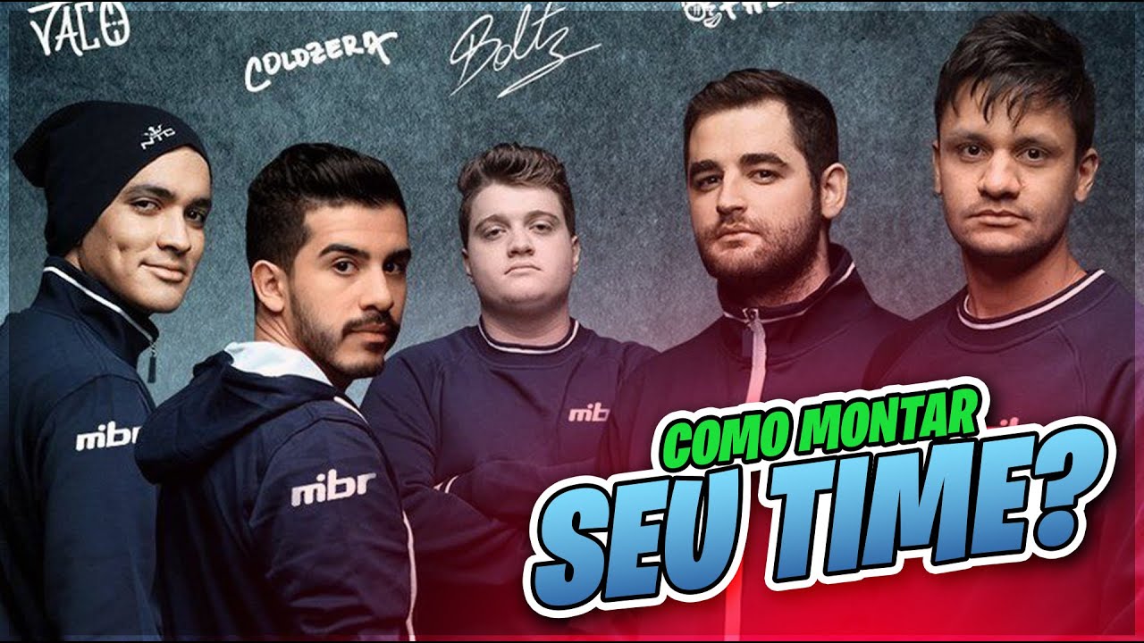 Como Montar Um Time De E-Sport???