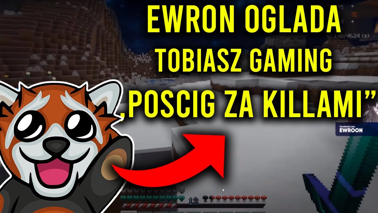 EWRON OGLĄDA TOBIASZ GAMING ,,w pościgu za topką 😎 kwadratowa hardcore