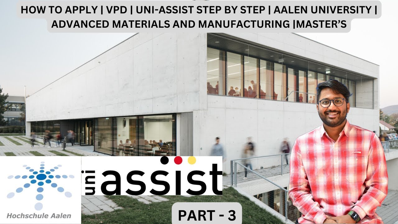 HOW TO APPLY | VPD | UNI-ASSIST STEP BY STEP | AALEN UNI | ADVANCED MATERIALS & MANUFACTURING | MSc