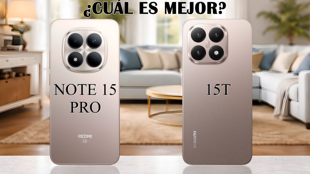 Xiaomi Redmi Note 15 Pro VS Xiaomi 15T