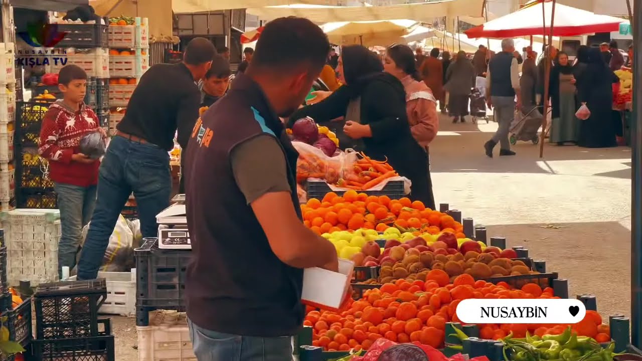 Nusaybin Çarşamba Pazarında Objektiflerimize Takılanlar
