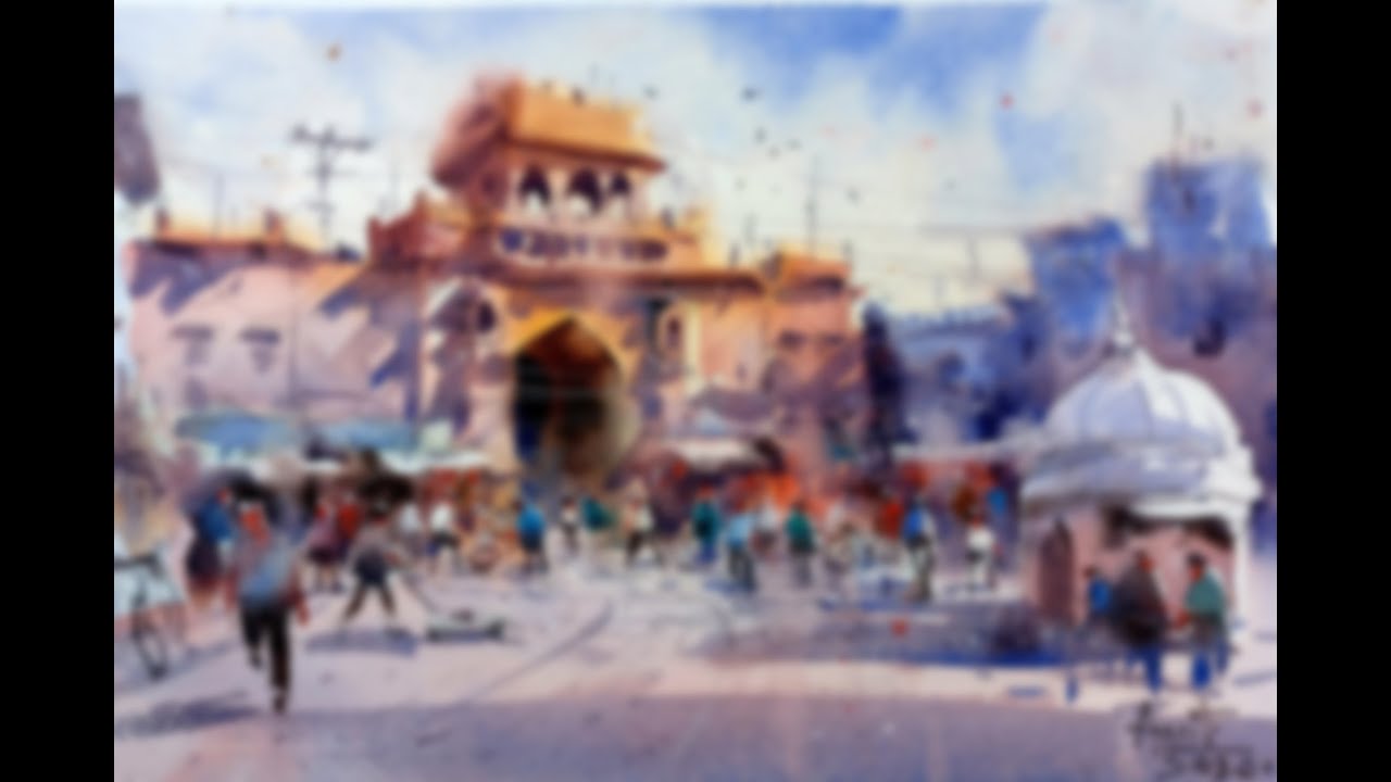 How to paint Streets by Amit Kapoor