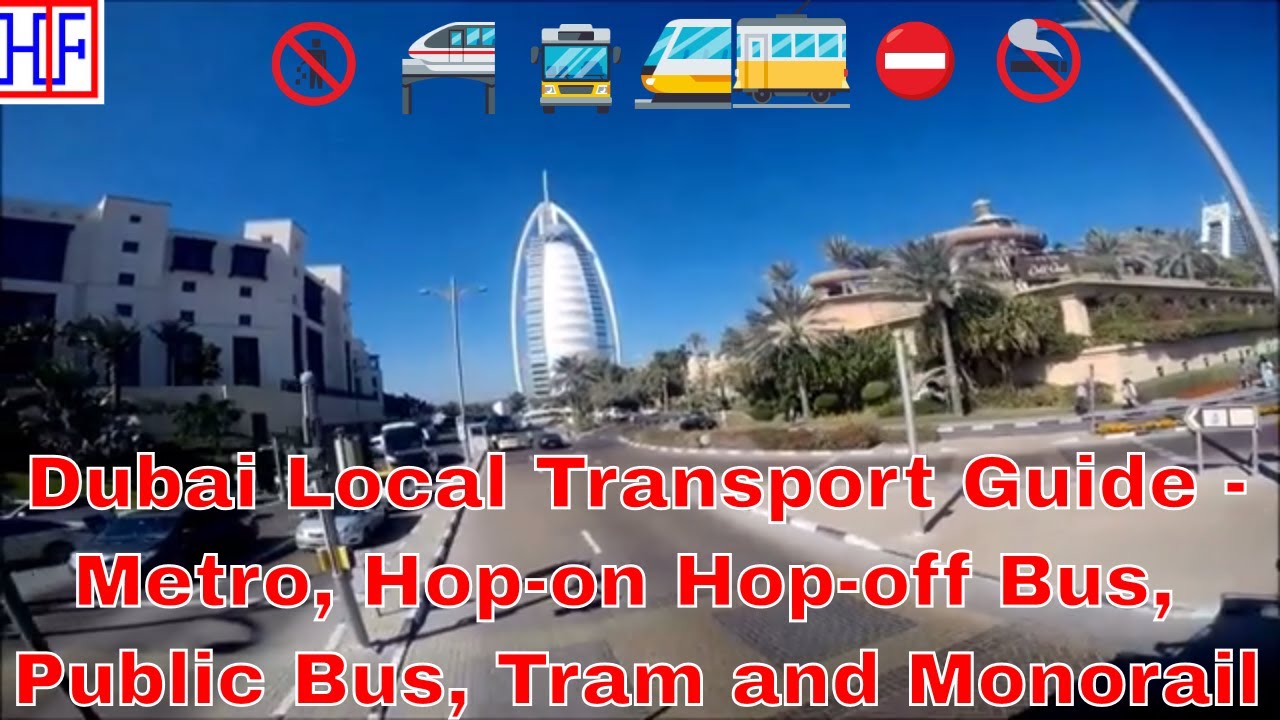 Dubai Local Transportation Guide for Visitors 🇦🇪 - Getting Around | Travel Guide | Episode# 2
