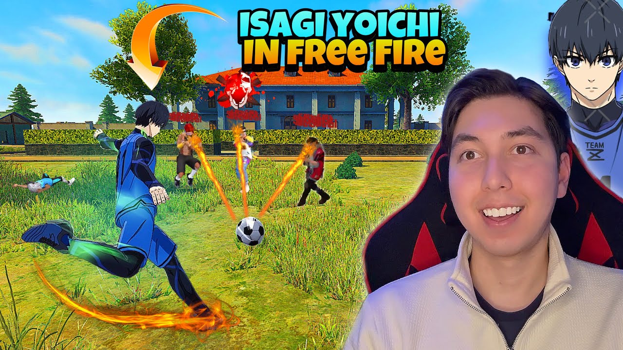 ИСАГИ ЁИТИ В FREE FIRE🗿- Free Fire X Blue Lock + Геймплей 🥶