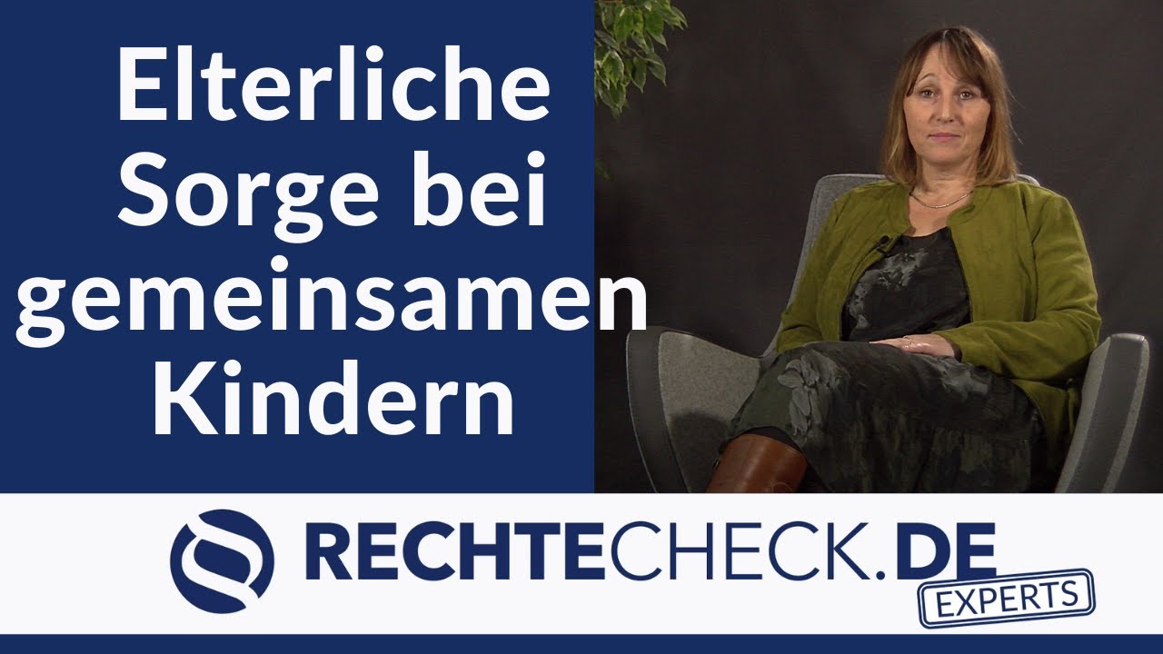 Elterliche Sorge bei der Scheidung mit gemeinsamen Kindern