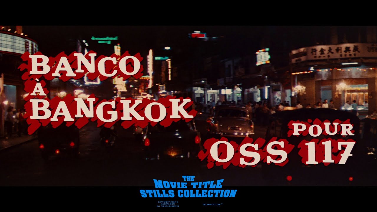 Panic in Bangkok (1964) title sequence