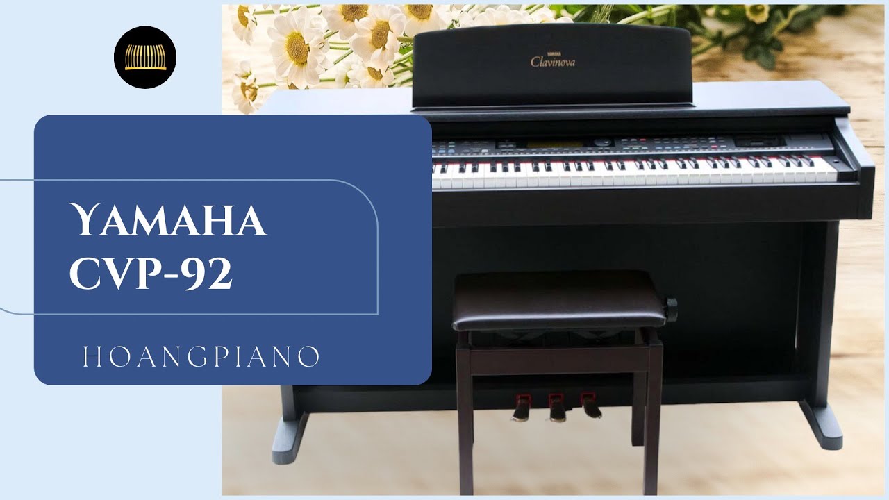 Test Piano Yamaha Clavinove CVP 92