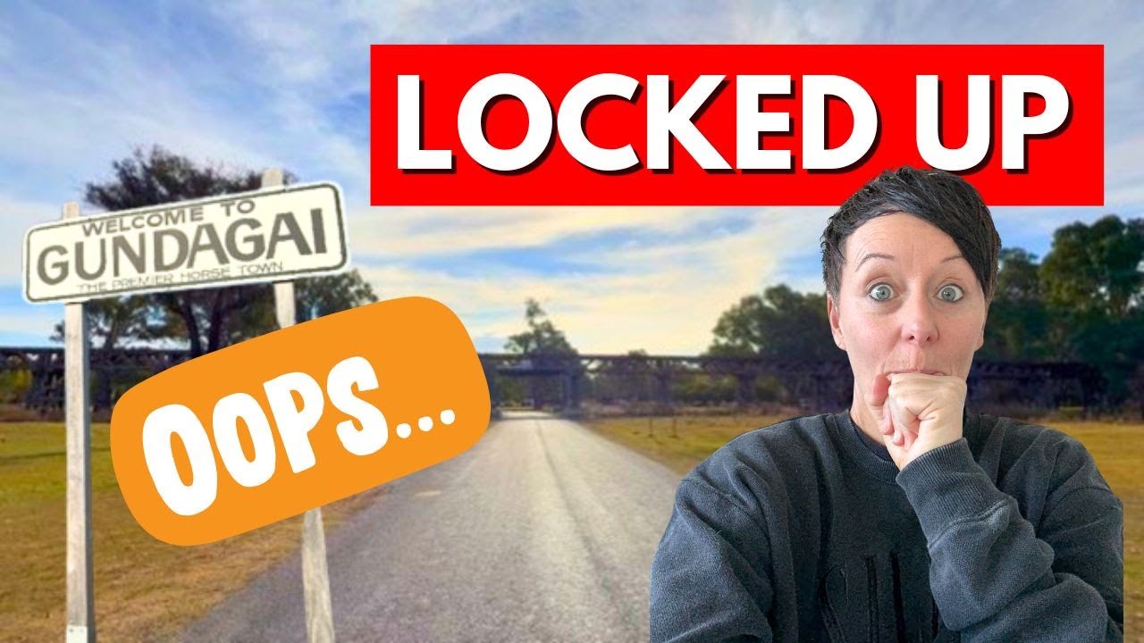 FROM VAN LIFE TO THE SLAMMER – Gundagai Took a Dark Turn! 😳⛓️