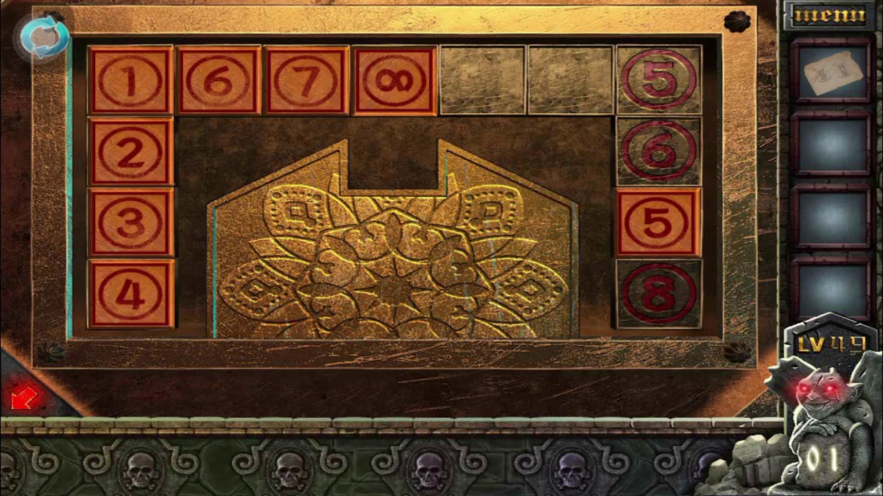 ROOM ESCAPE 50 ROOMS VII level 49 WALKTHROUGH