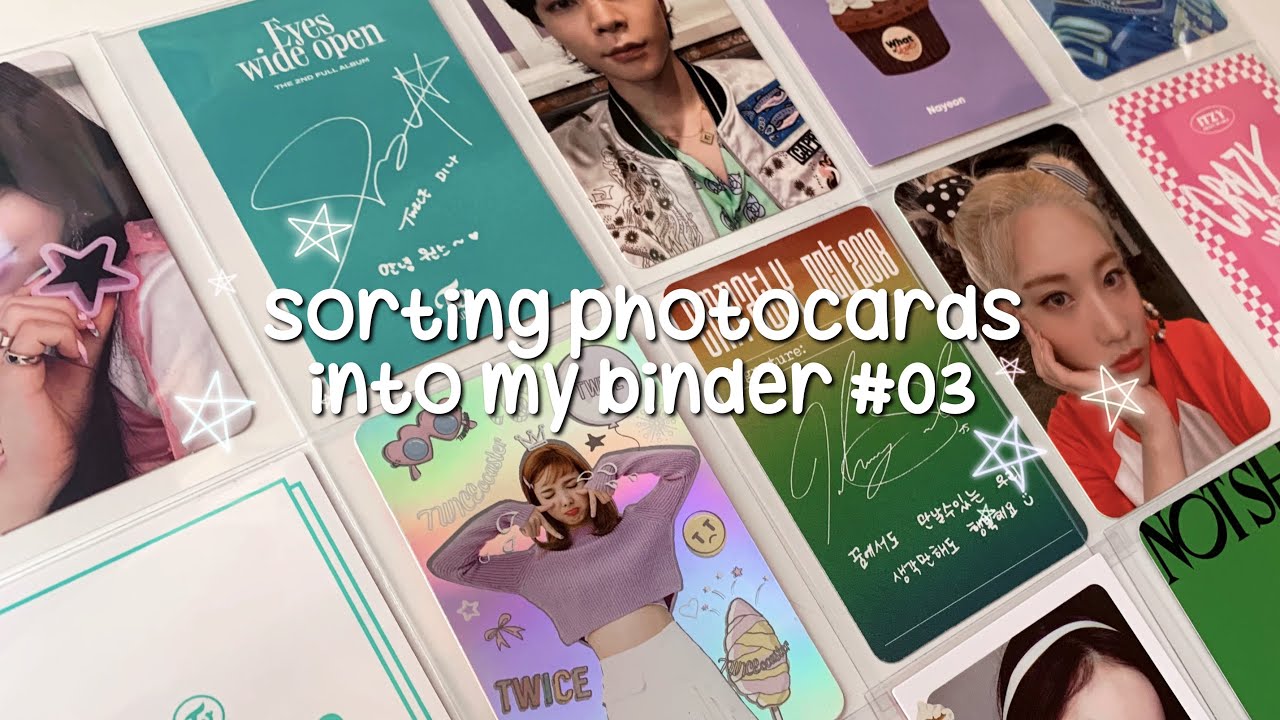 storing photocards #03! twice, nct, itzy, and more
