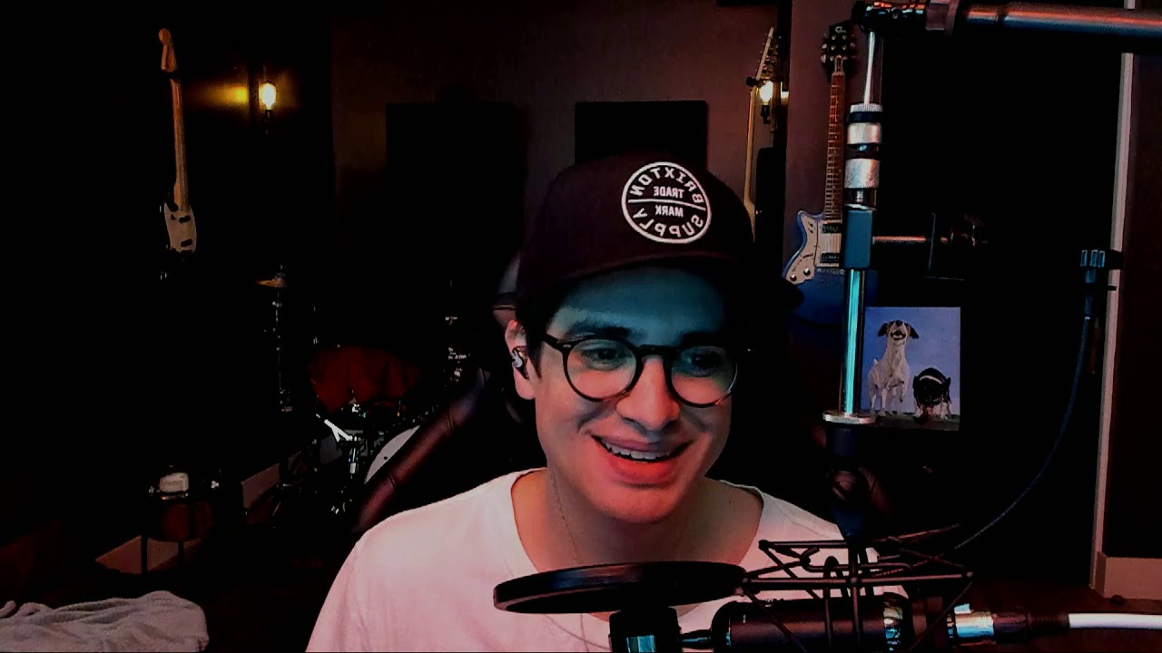 Brendon Urie on Twitch -Guy in way-too-dark studio desperately seeks attention 7/25/19