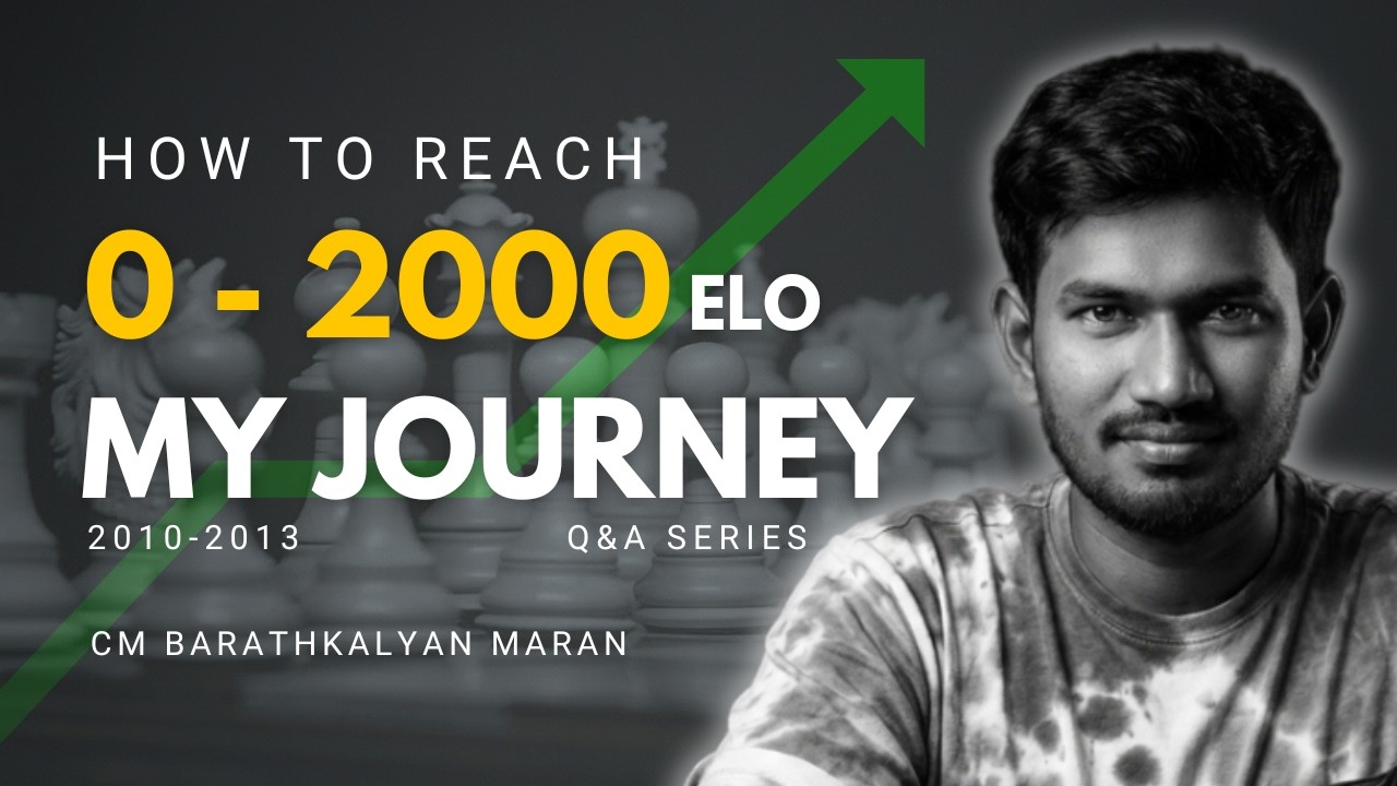 How I Reached 1915 Rating in 3 Years | My Full Chess Journey (2010 - 2013 ) | CM Barath Kalyan Maran