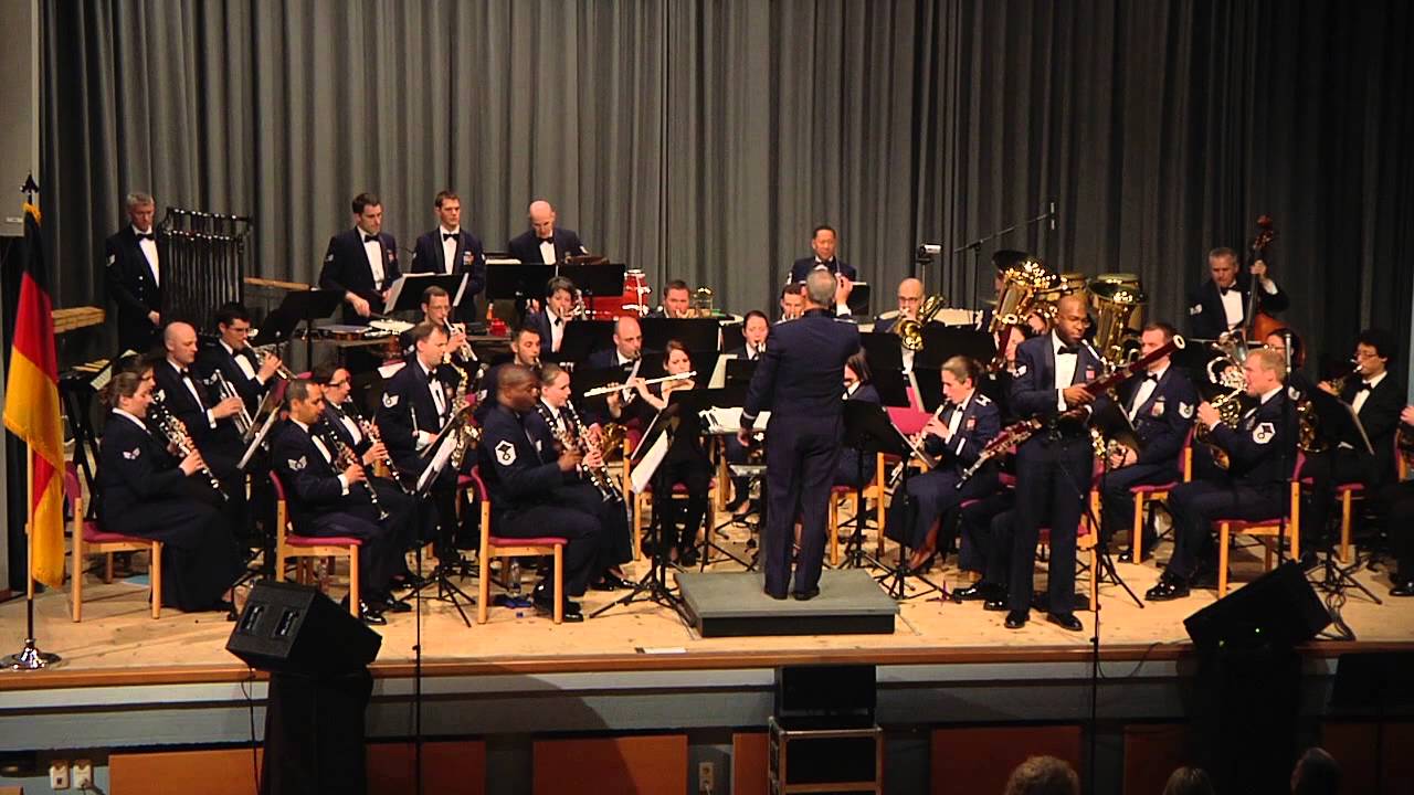 USAFE BAND - Florentiner Grand March Italian and Der Alte Brummbär