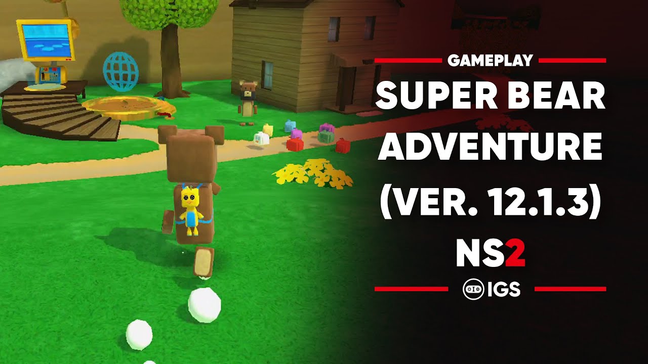 Super Bear Adventure (версия 12.1.3) — игровой процесс на Nintendo Switch 2.