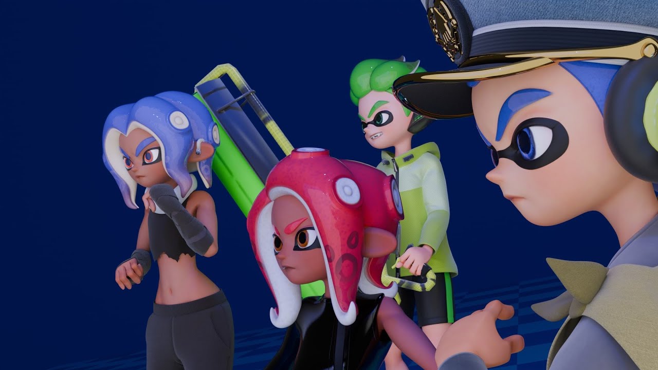 Squid Sisters ft. Pearl. singing 