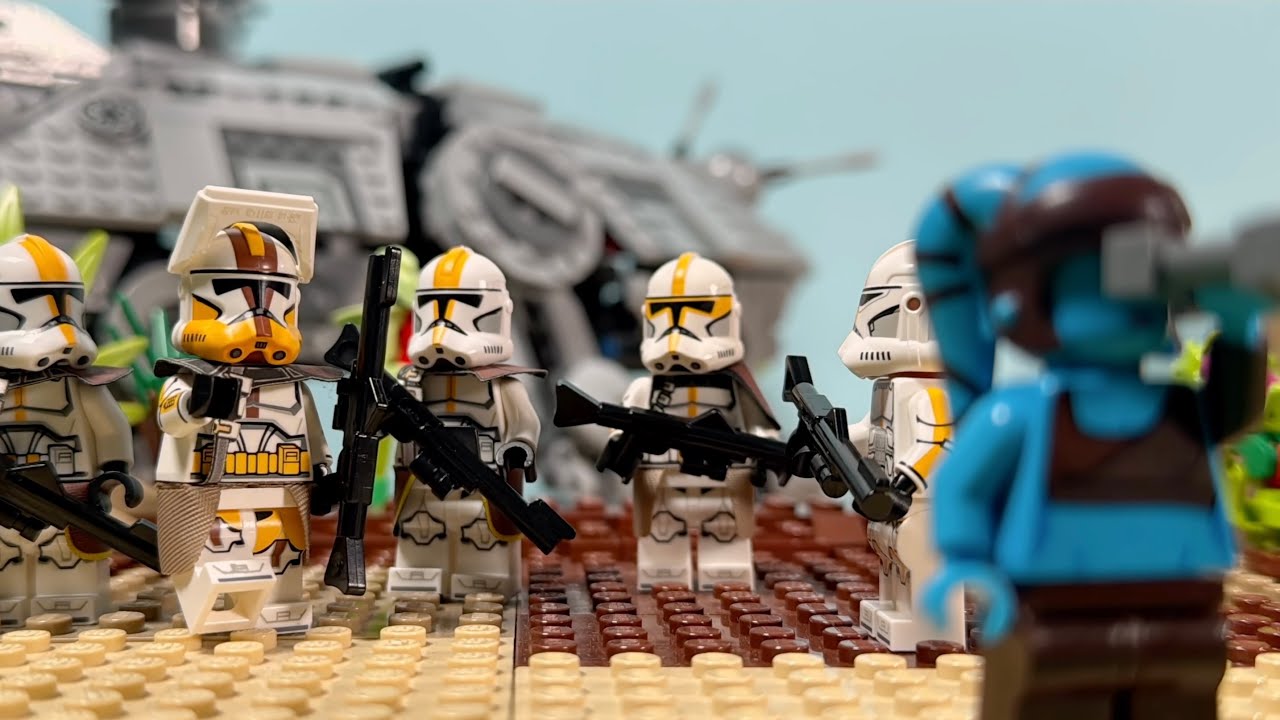 Commander Bly Refuses Order 66!!! | Lego Stop Motion | ft. @RedSun