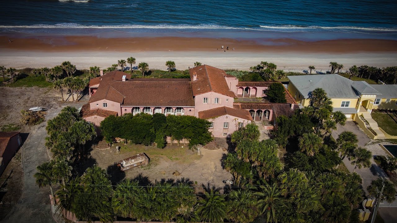 HUGE Abandoned $3,000,000 Beach Mansion!