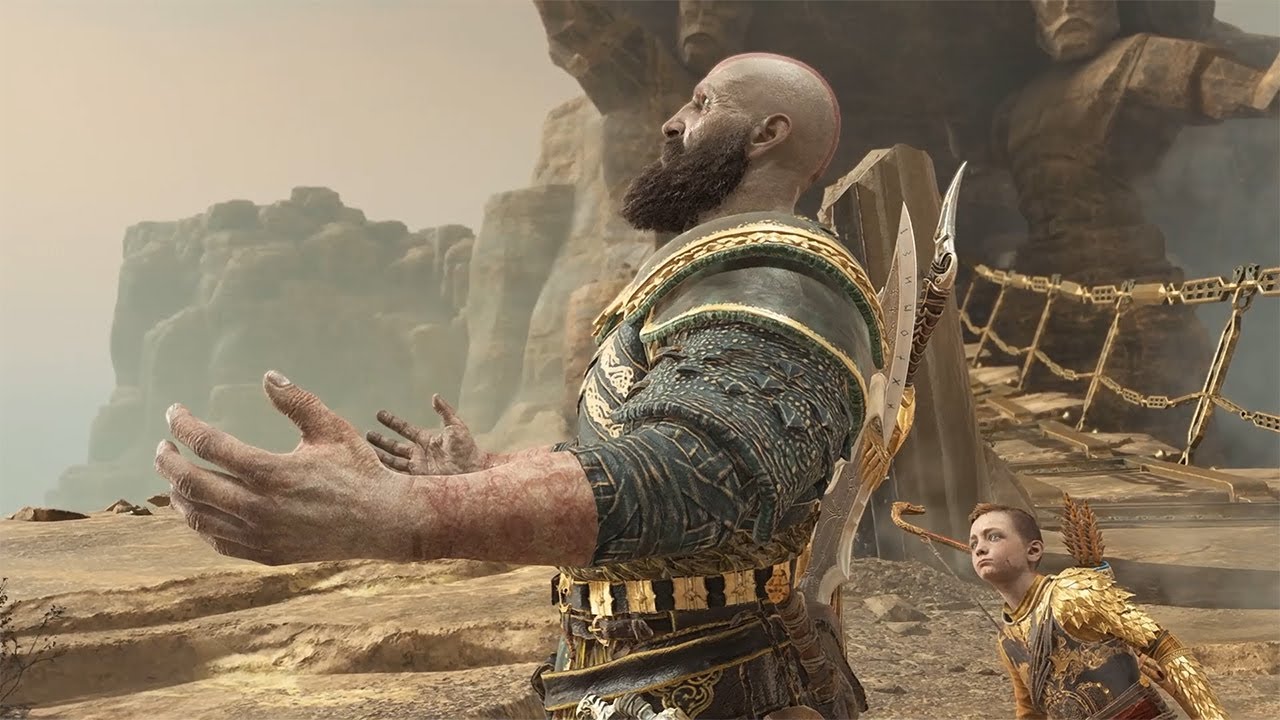 god of war - the ending PC 2022 part 28