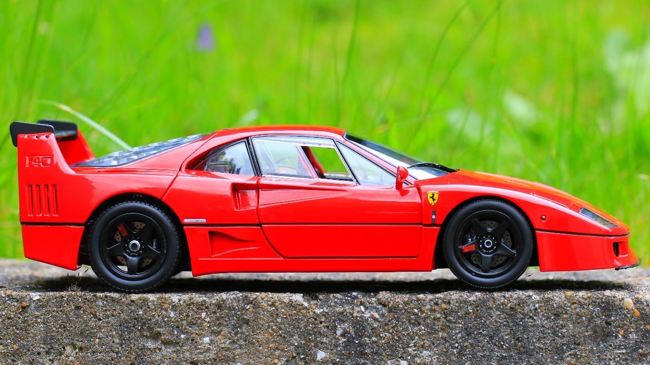 Ferrari F40 Light Weight LM Wing 1989 (Kyosho) 1/18