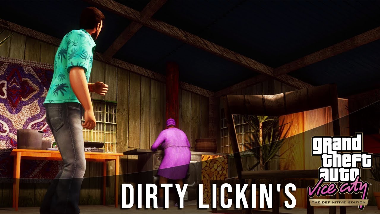 GTA Vice City Definitive Edition | Dirty Lickins | PS5 | 4K 60FPS