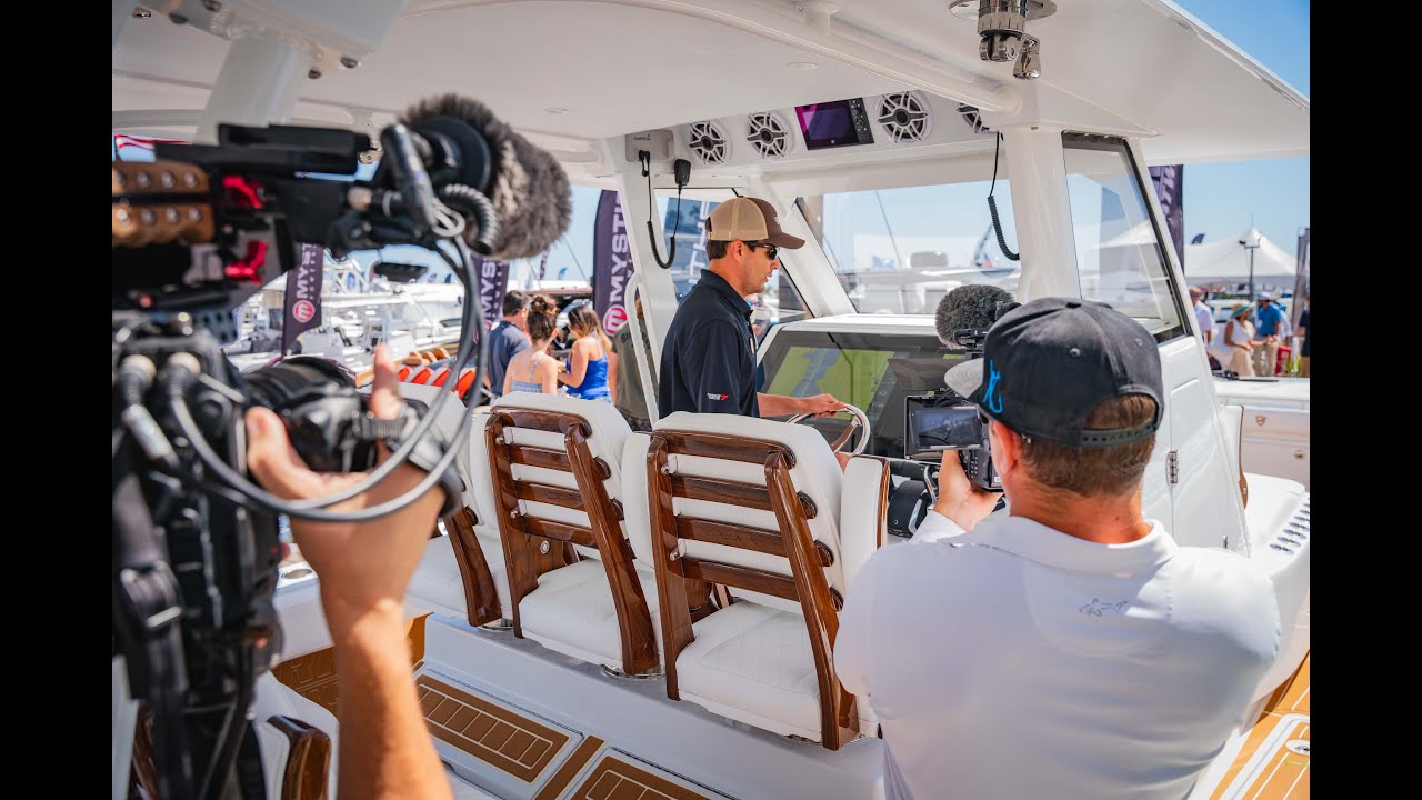 Barker 40 HPC Walk Through Palm Beach Boat Show 2022