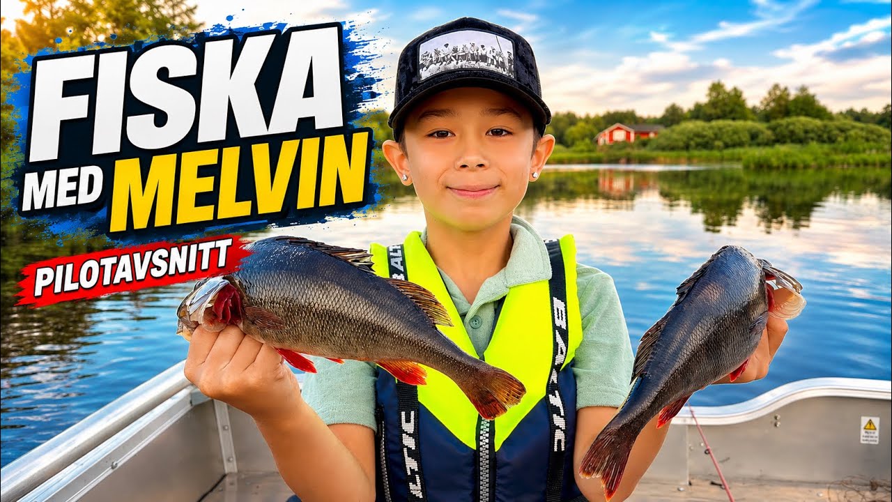PILOTAVSNITT - Fiska med Melvin
