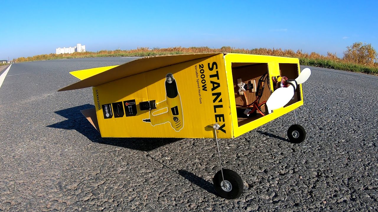 Stanley Box RC Plane DIY