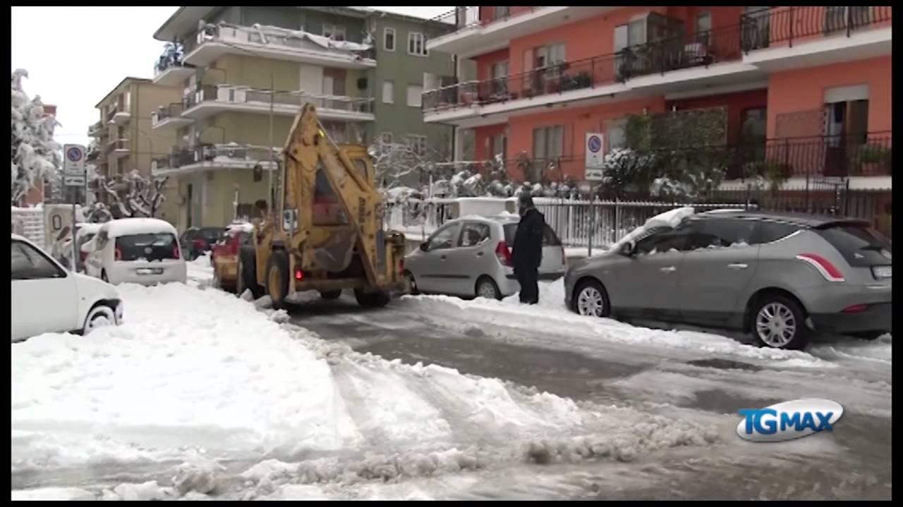 Neve e gelo in Abruzzo