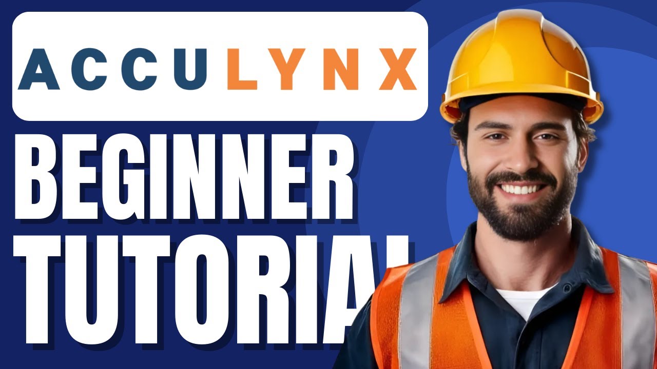 Учебное пособие по AccuLynx для новичков | Демонстрация программного обеспечения CRM для кровельн...