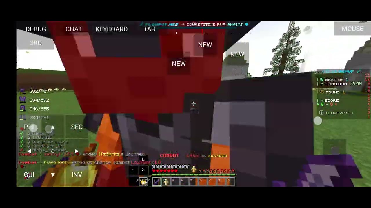 My pvp practice video 