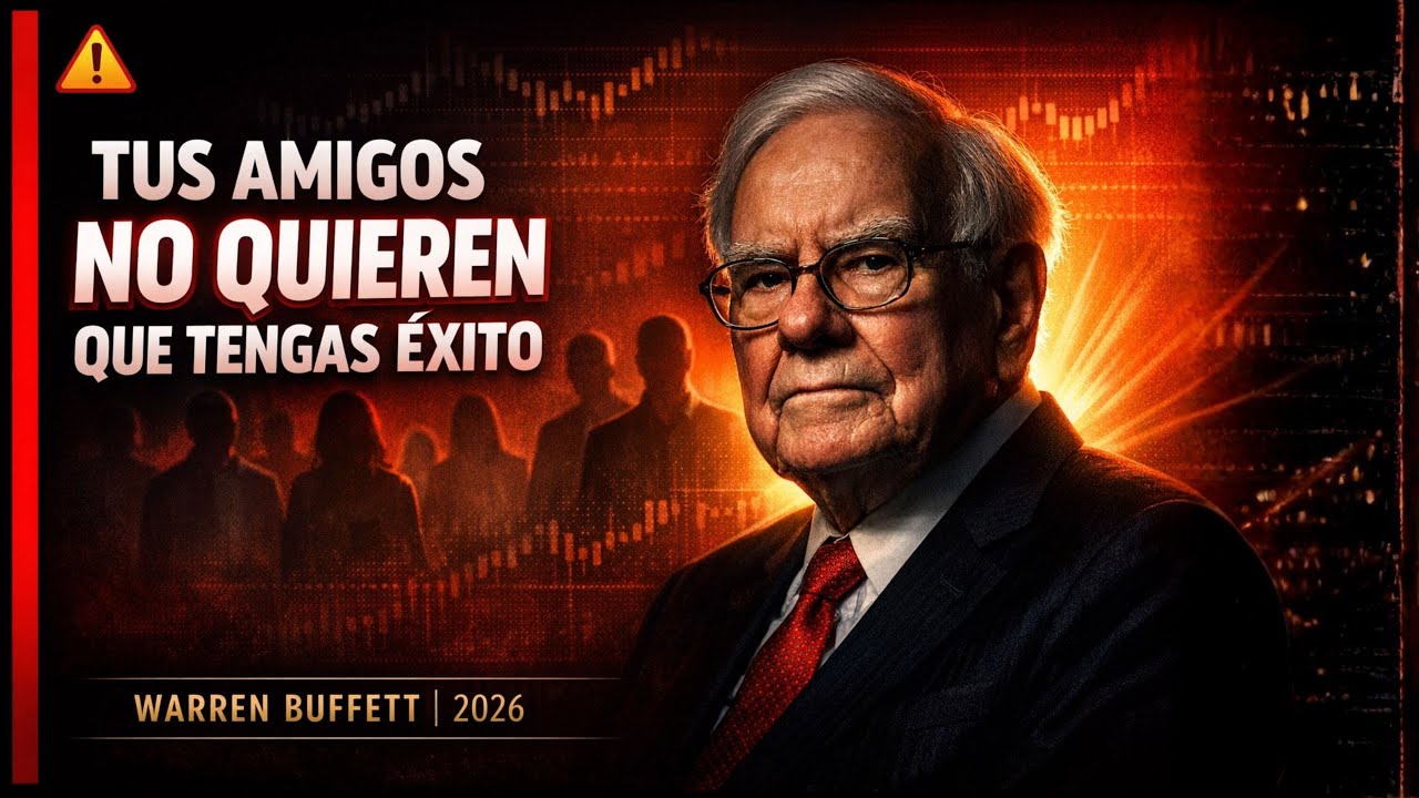 Por Qué Tus MEJORES AMIGOS Rezarán Por Tu FRACASO (Psicología Brutal de Buffett)