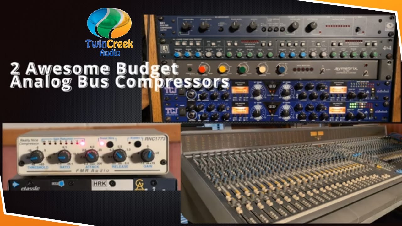 2 Awesome Budget analog Bus Compressors
