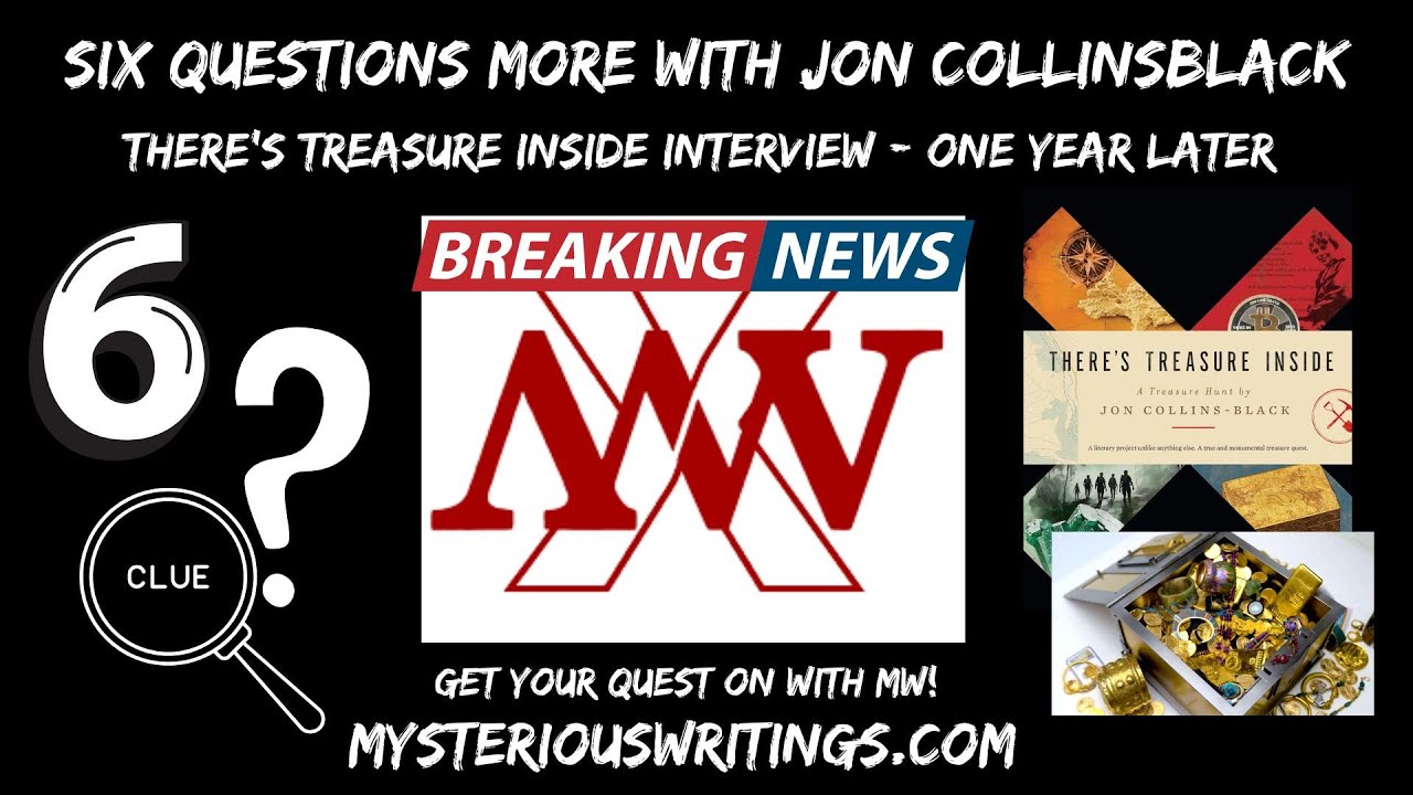 Интервью с Джоном Коллинзом Блэком: первая годовщина книги «Внутри сокровища» #охотазасокровищами