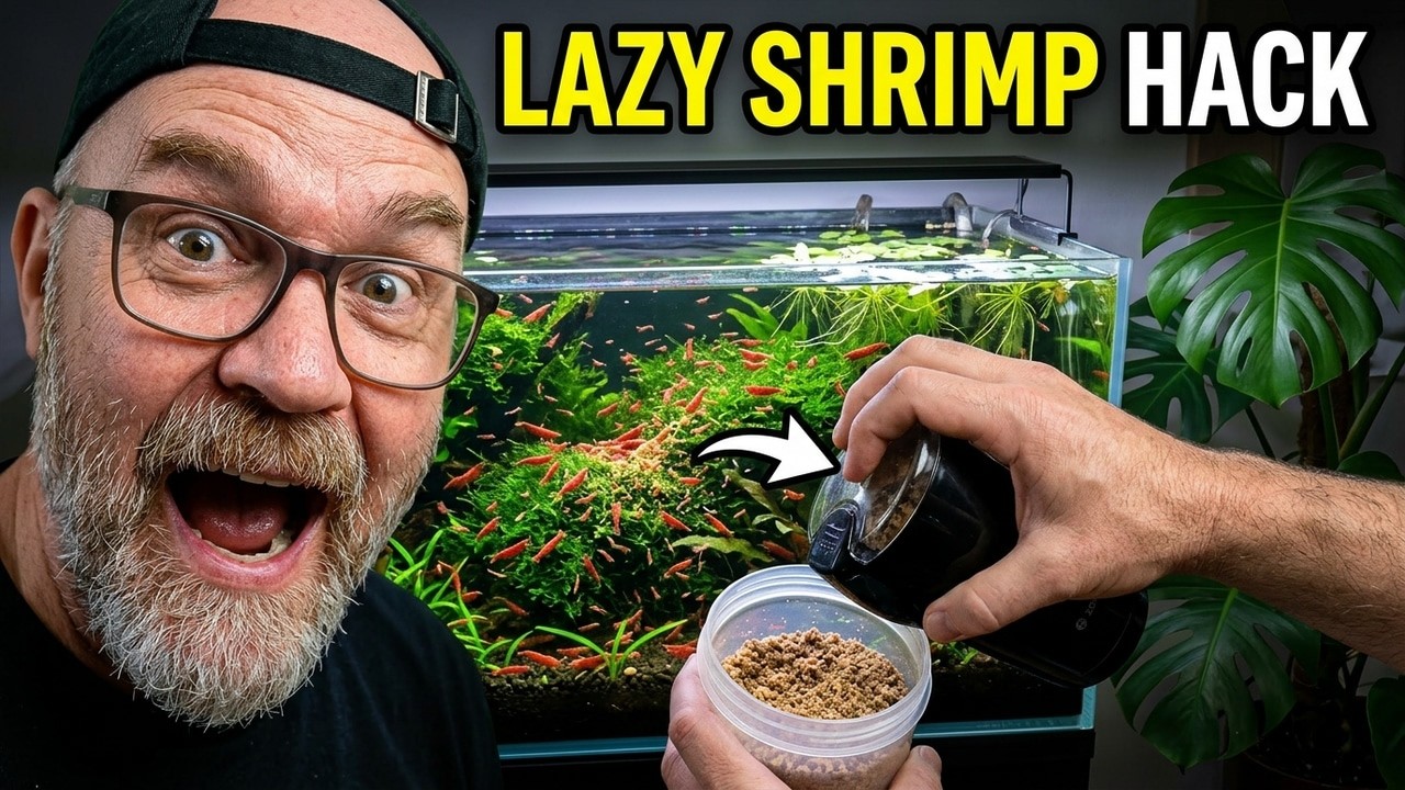 How To Improve Shrimp Survivability by Feeding Baby Shrimp Finer Food