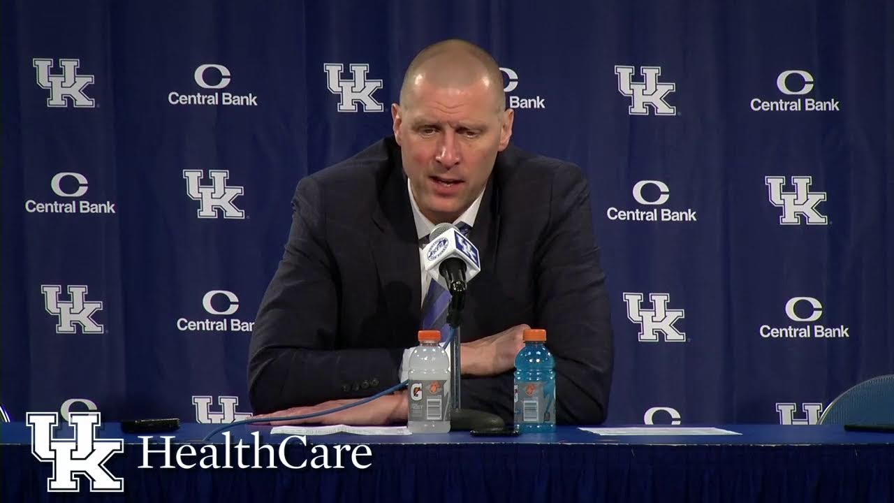 Live Now: Coach Pope - WKU Postgame Press Conference presented by UKHealthCare