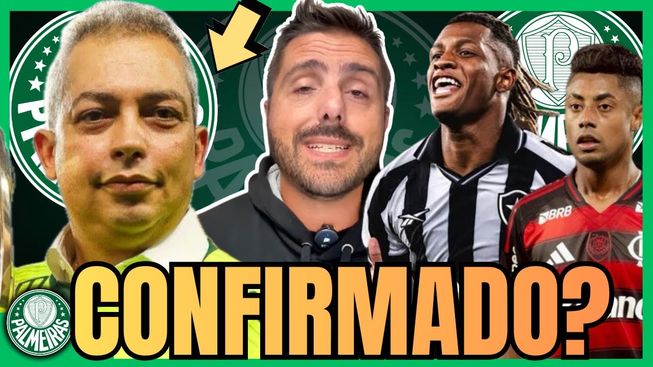 🚨EXCLUSIVO NICOLA TRAZ NOTÍCIAS QUENTÍSSIMAS DO PALMEIRAS | DEMISSÃO NO VERDÃO | E MAIS!