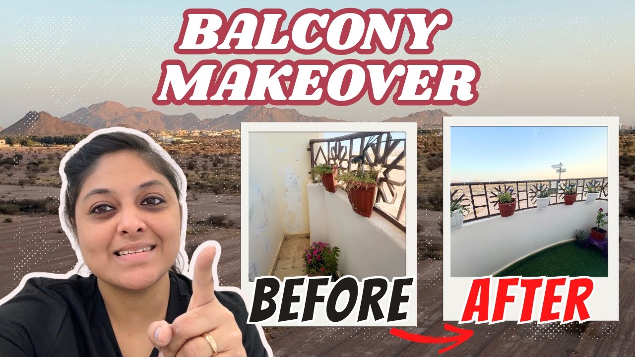 MY SMALL BALCONY MAKEOVER 😍| Goan Vlogger | Konkani Vlogs #konkanivideos #goanvlogger #konkanivlogs
