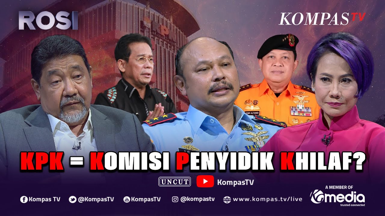 [FULL]  KPK Tetapkan Kabasarnas Tersangka: TNI Bersikap, KPK Takut | ROSI