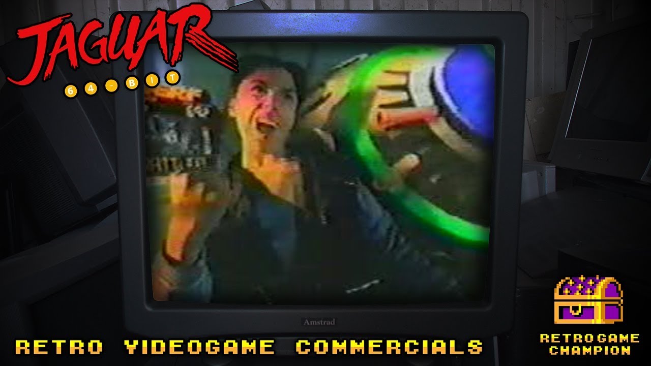 Atari Jaguar: Nerf Max Force (Retro Video Game Commercial)