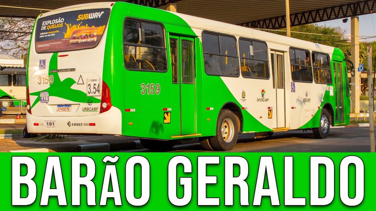 Terminal Barão Geraldo (Campinas/SP) - Movimentação de Ônibus #543