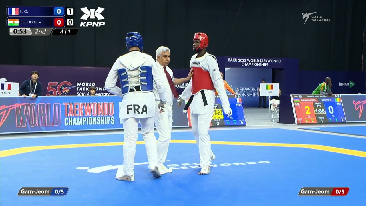 411 R32 Men +87kg FRA EL O  NIG ISSOUFOU A