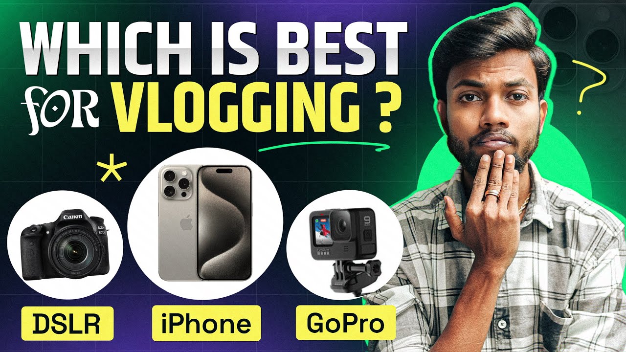 Which is Best For Vlogging Camera, GoPro & Mobile ? IPhone ज़रूरी है Vlog बनाने के लिए ?