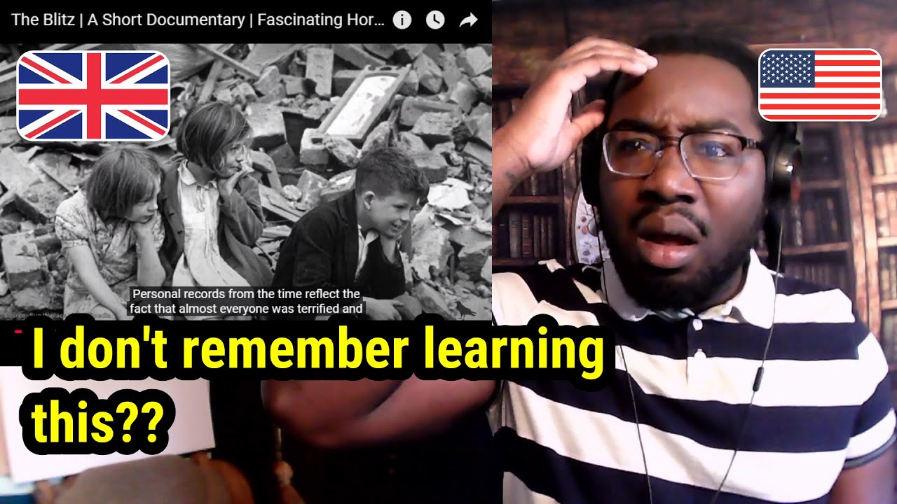 American Guy Reacts to The Blitz | UK World War 2