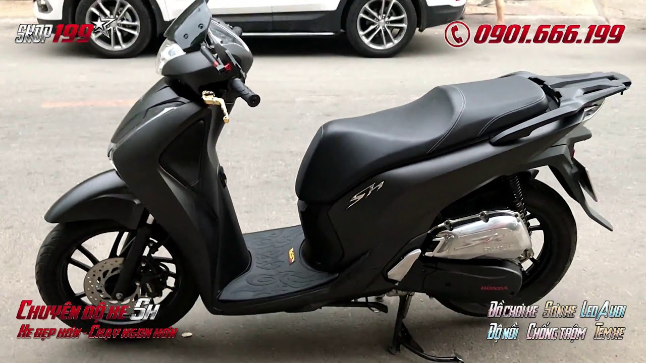 2019 Độ xe SH 2013 th&agrave;nh SH 2018 cực đẹp tại Shop 199 HCM