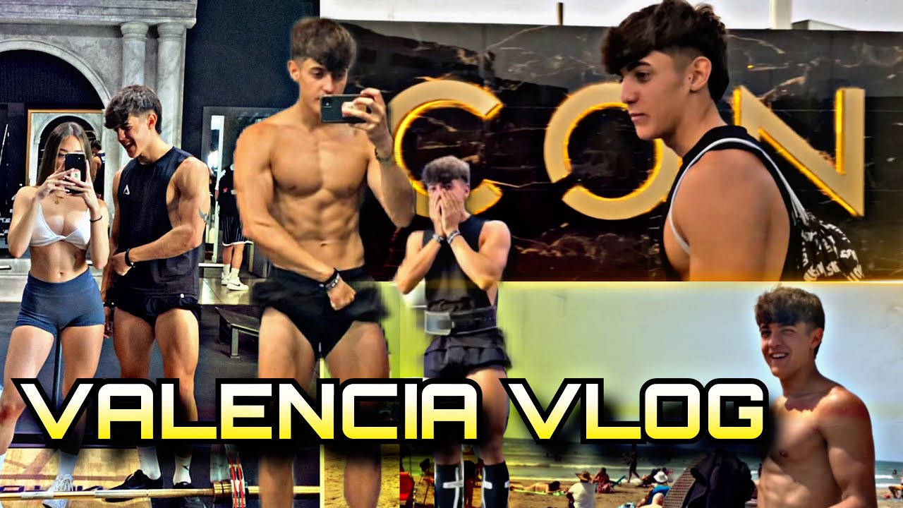VALENCIA VLOG🧃- Entreno en Icon Gym y me cuelo en un tren