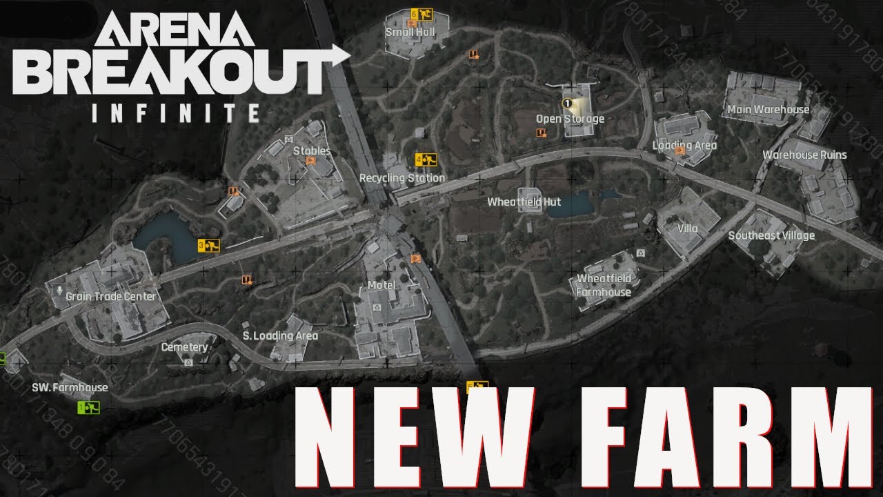 New Farm Map - Arena Breakout Infinite