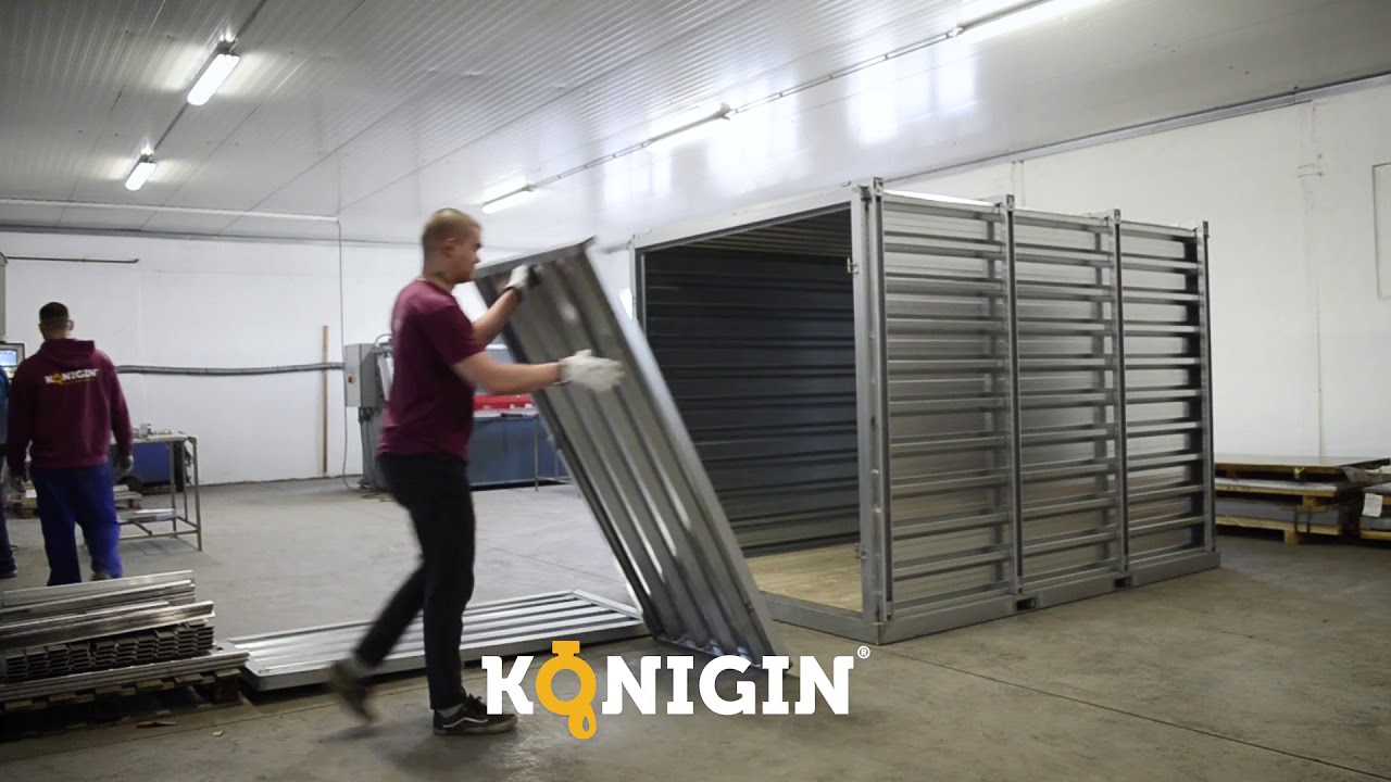 Königin konténer összeszerelés