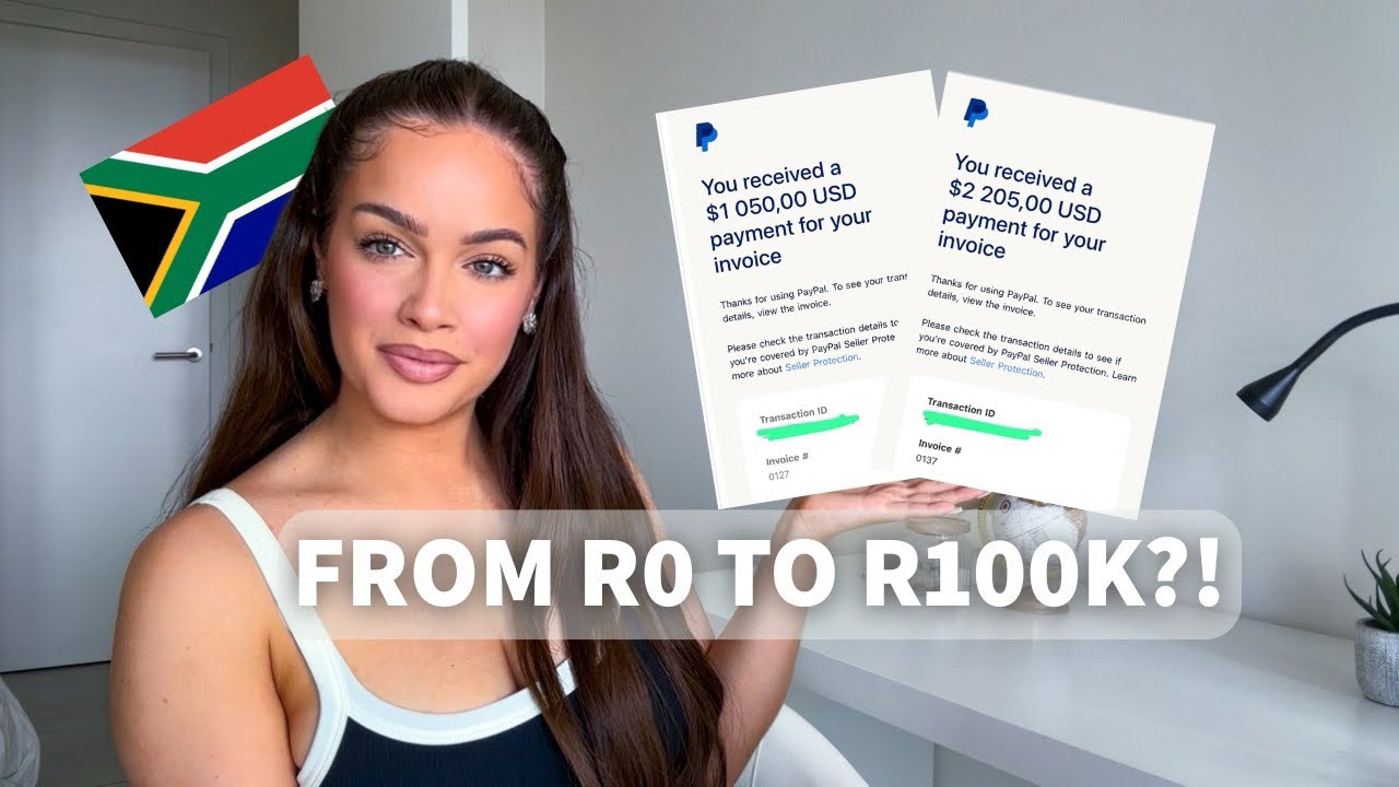 How Much Money I Made This Month As a Social Media Manager from South Africa (WITH RECEIPTS!) 🇿🇦 